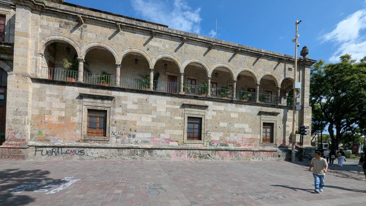 INAH restaurará inmuebles históricos vandalizados en Guadalajara