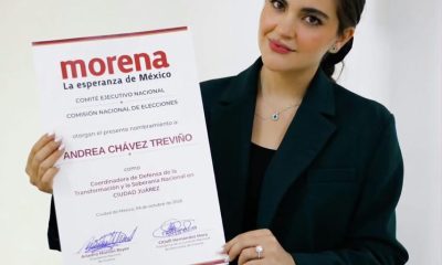 Cruz Pérez Cuéllar apoya a Andrea Chávez y llama a la unidad en Chihuahua