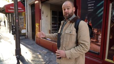 Protestas en Francia dejan daños y saqueos en tiendas