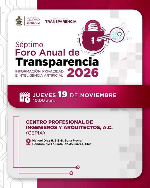 Preparan Séptimo Foro Anual de Transparencia