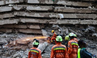 Siete desaparecidos tras colapso de edificio en Nairobi, Kenia