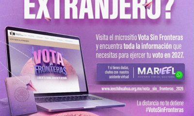 Chihuahuenses en el extranjero podrán votar en la elección de 2027