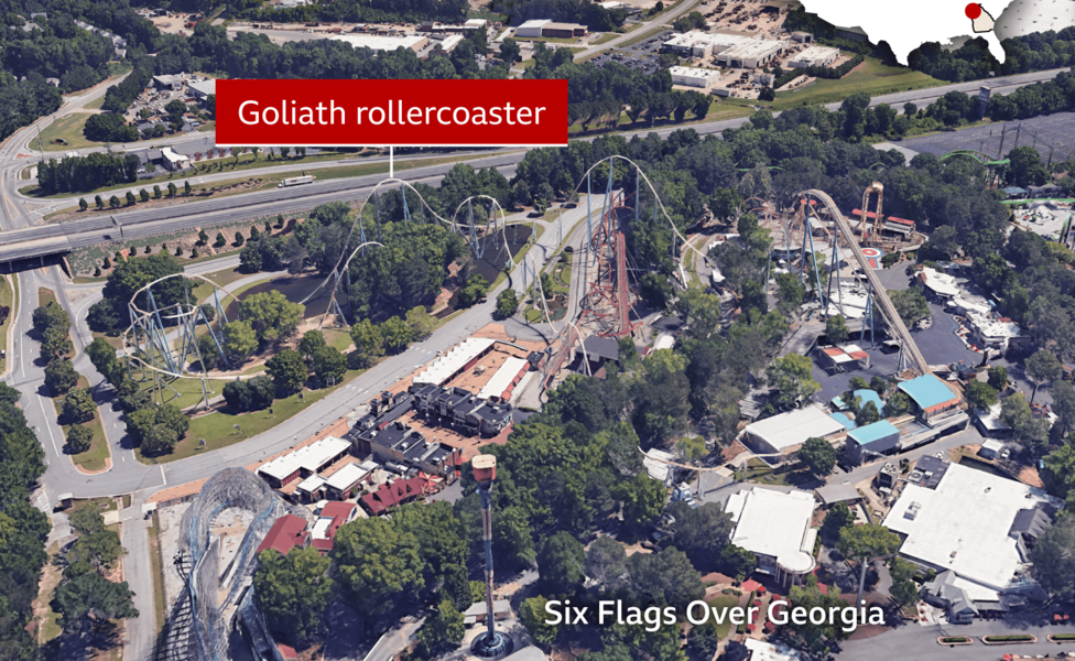 Un muerto y varios heridos tras incidente en montaña rusa de Six Flags