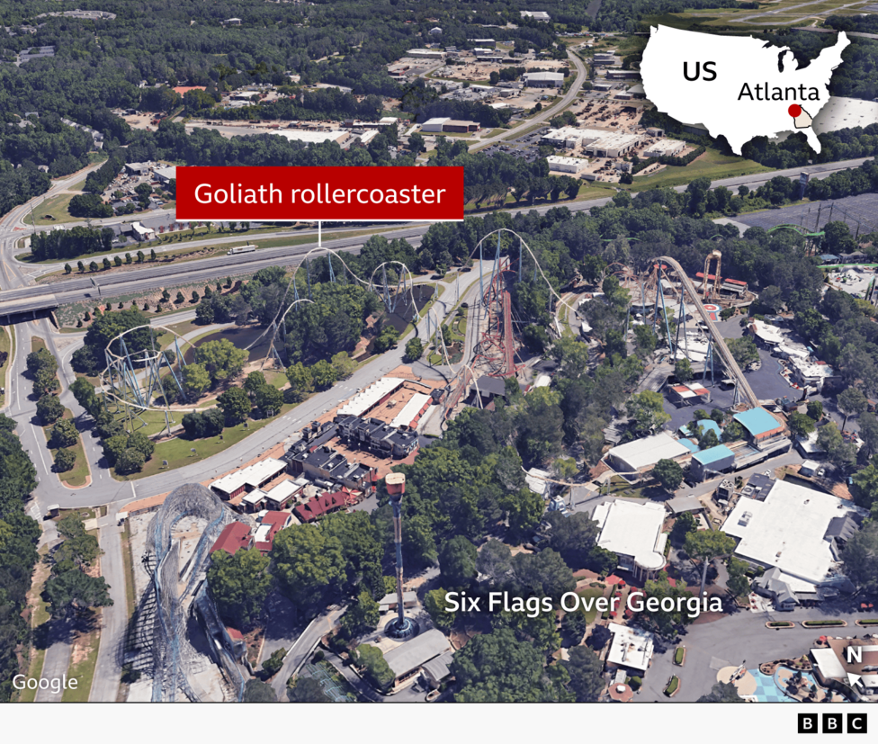 Un muerto y varios heridos tras incidente en montaña rusa de Six Flags