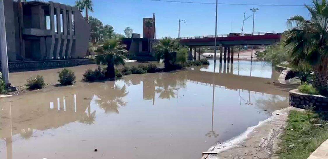 Piden vecinos de Paseo de la Victoria y Las Torres ayuda por inundación