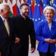 Zelensky busca apoyo de la UE ante críticas de Trump