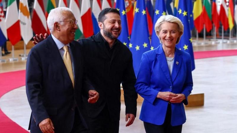 Zelensky busca apoyo de la UE ante críticas de Trump