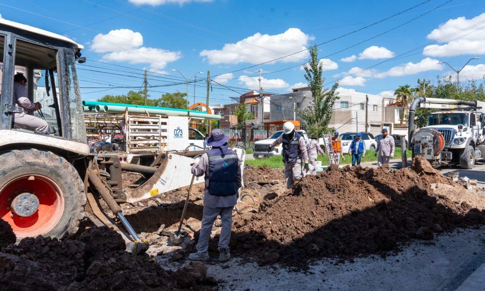 Reemplazará 24 metros de tubería sanitaria en Bosques de Jacarandas