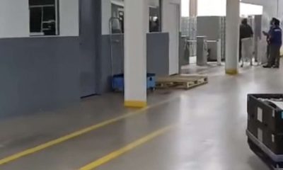 Daña granizada planta de Marelli; suspenden labores