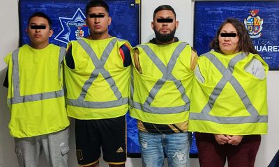 Arrestan a 4 narcomenudistas, los investigan por narcomanta