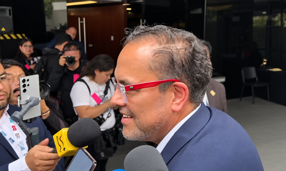 Juan Carlos Loera evita pronunciarse sobre designación de Andrea Chávez en Juárez