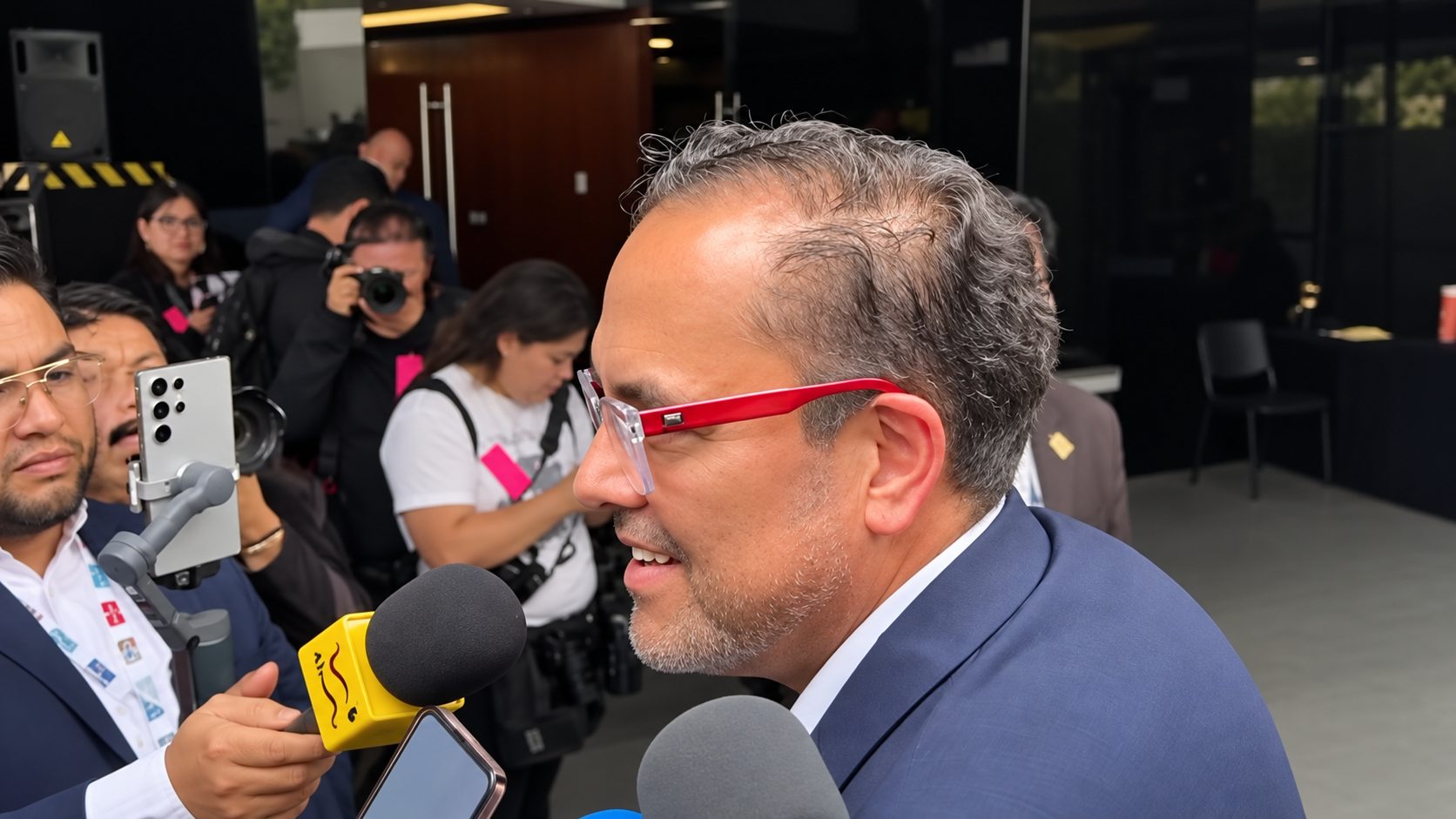 Juan Carlos Loera evita pronunciarse sobre designación de Andrea Chávez en Juárez