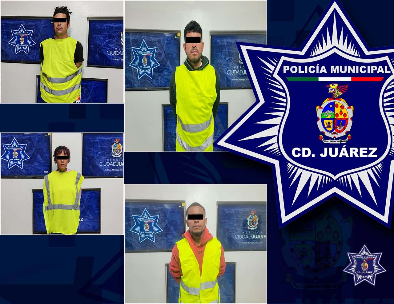Arrestan a cuatro personas buscadas por delitos contra la salud