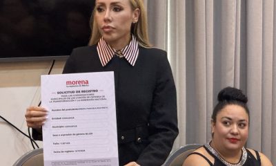 Brenda Ríos se registra para coordinar comités de defensa de la transformación