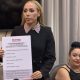 Brenda Ríos se registra para coordinar comités de defensa de la transformación