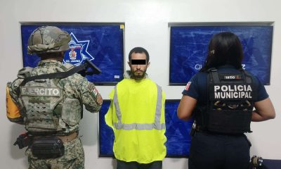 Lo detienen con media libra de marihuana