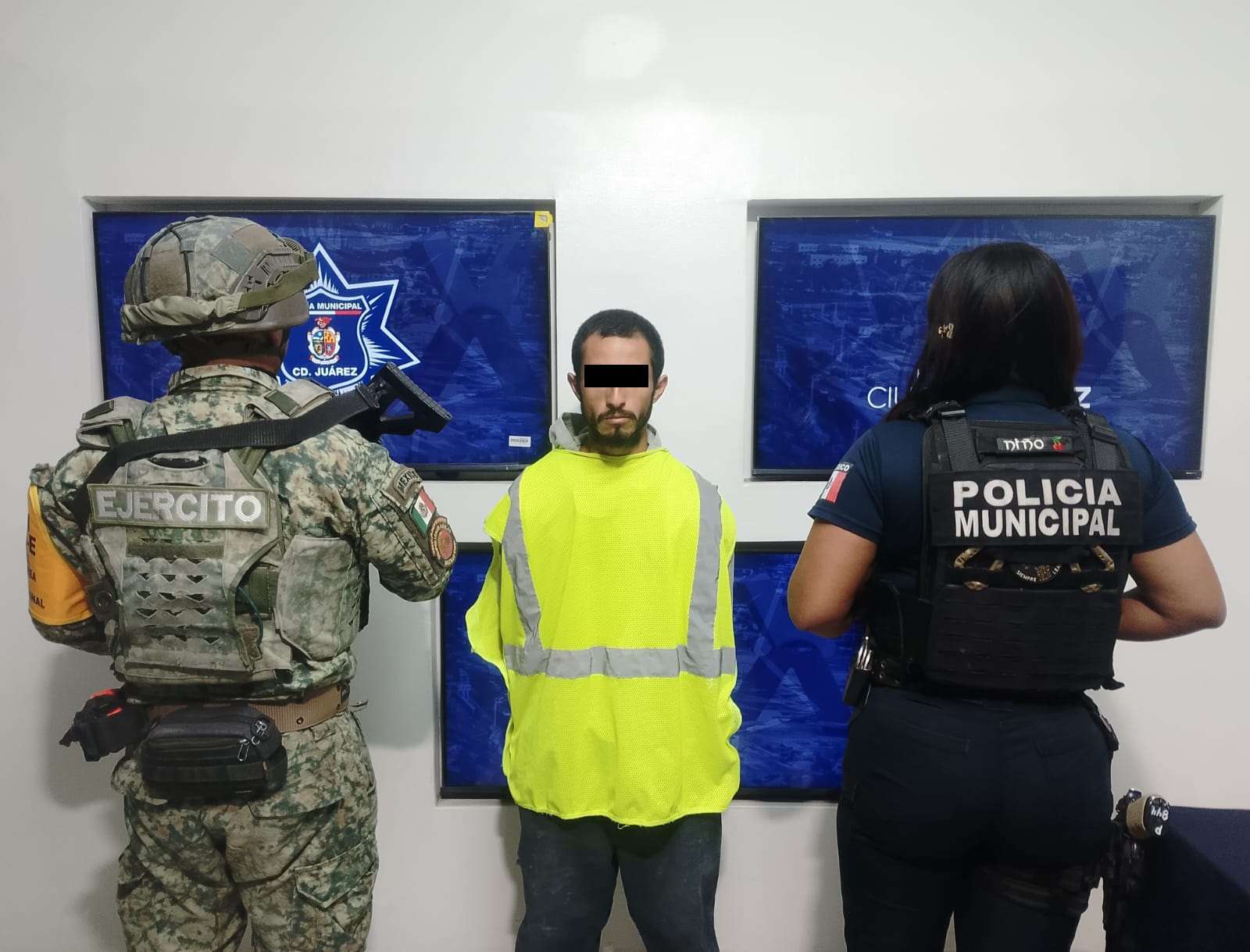 Lo detienen con media libra de marihuana
