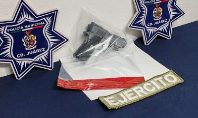 Arrestan a adolescente armado en El Mezquital