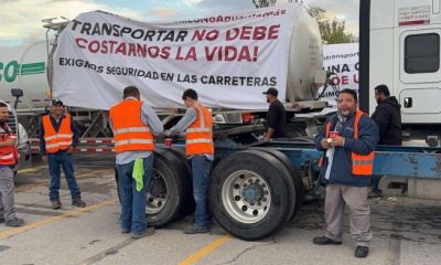 Se preparan transportistas para iniciar caravana de protesta
