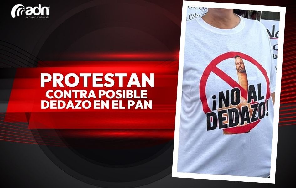 Protestan contra posible imposición en candidatura del PAN en Chihuahua