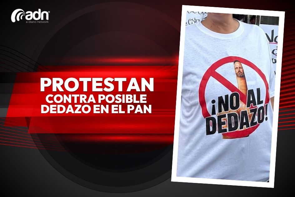 Protestan contra posible imposición en candidatura del PAN en Chihuahua