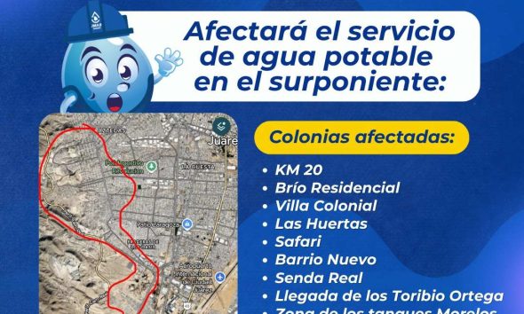 Repara JMAS fuga en línea principal que afecta servicio en el surponiente