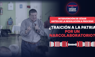 “Combatir al narcotráfico no es traicionar a la patria”: César Jáuregui advierte sobre riesgos de persecución política