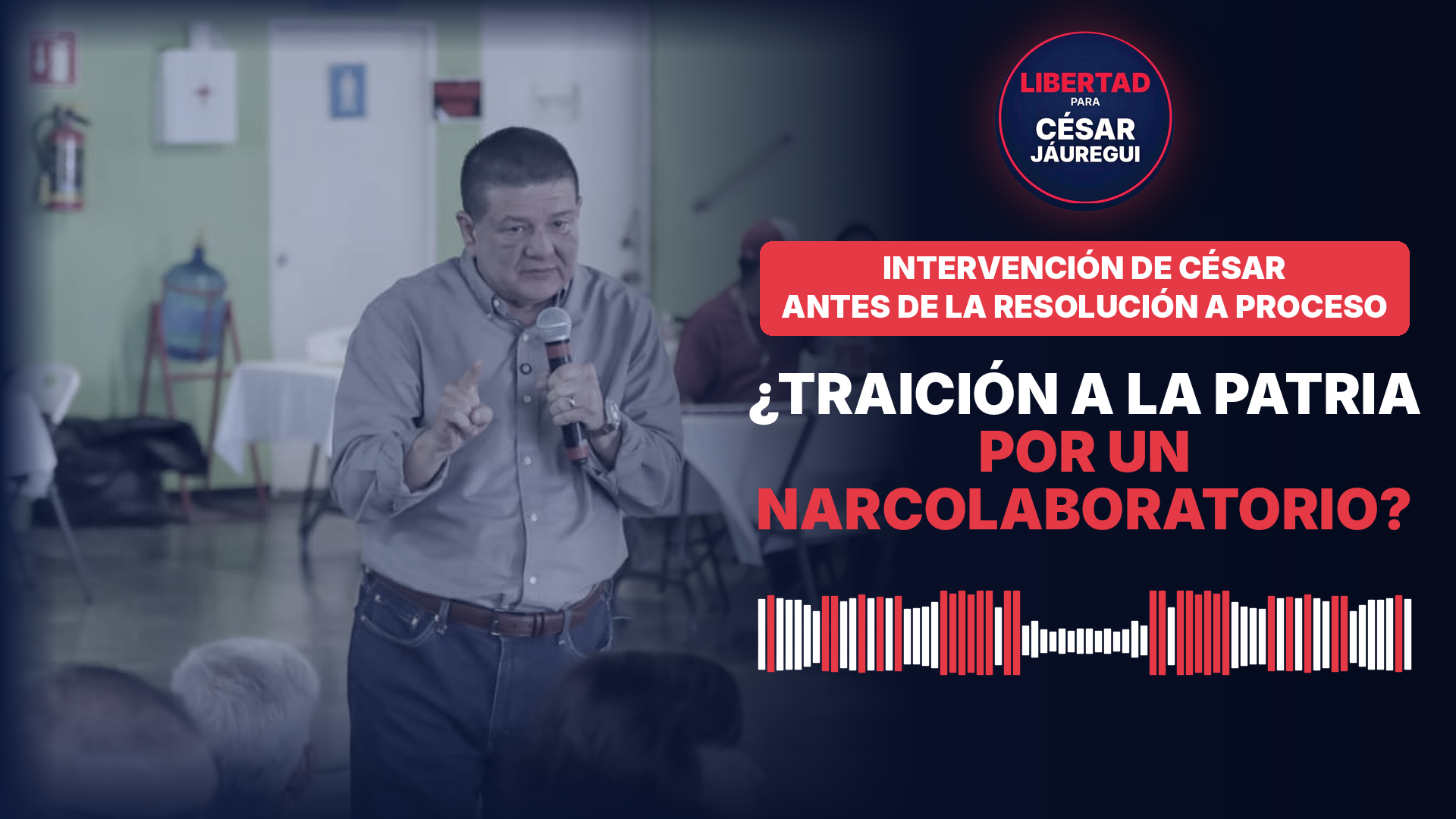 “Combatir al narcotráfico no es traicionar a la patria”: César Jáuregui advierte sobre riesgos de persecución política