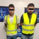Capturan a dos hombres señalados por presunto robo afuera de un banco