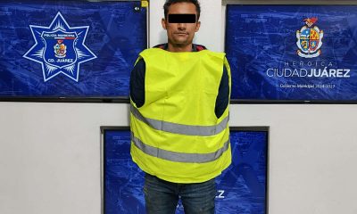 Lo arrestan conduciendo camioneta robada
