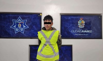Detienen a joven por asaltar a una mujer y robarle su celular