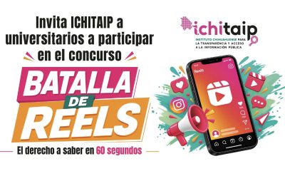 ICHITAIP convoca a universitarios a crear reels sobre transparencia; habrá premios tecnológicos
