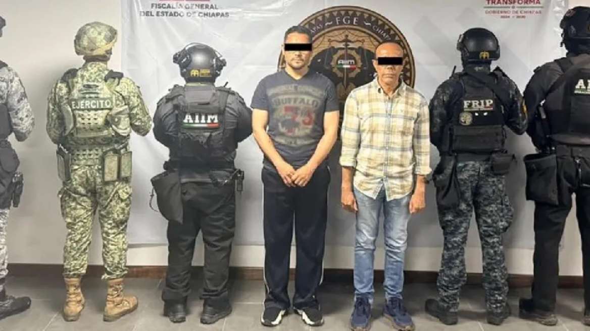 Detienen a alcalde y exalcalde de Suchiapa en Chiapas