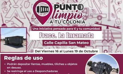 Instala Municipio cuatros nuevos puntos limpios
