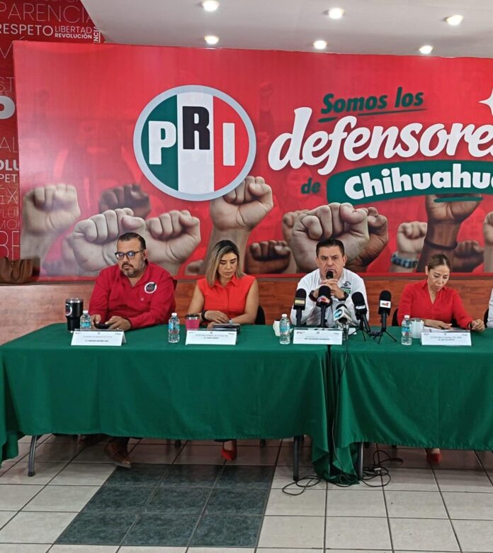 PRI Chihuahua exige investigar contratos multimillonarios relacionados con Morena y Amílcar Olán y esclarecer señalamientos