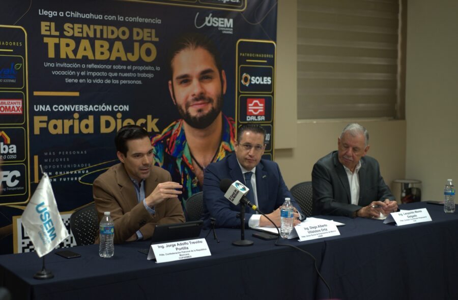 Conferencia de Farid Dieck abordará el propósito del trabajo