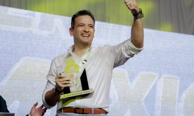 Marco Bonilla recibe reconocimiento como Mexicano Fuerte en Chihuahua
