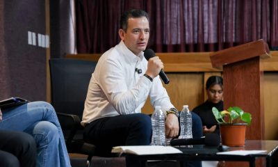 Marco Bonilla invita a jóvenes a participar en el futuro de Ciudad Juárez