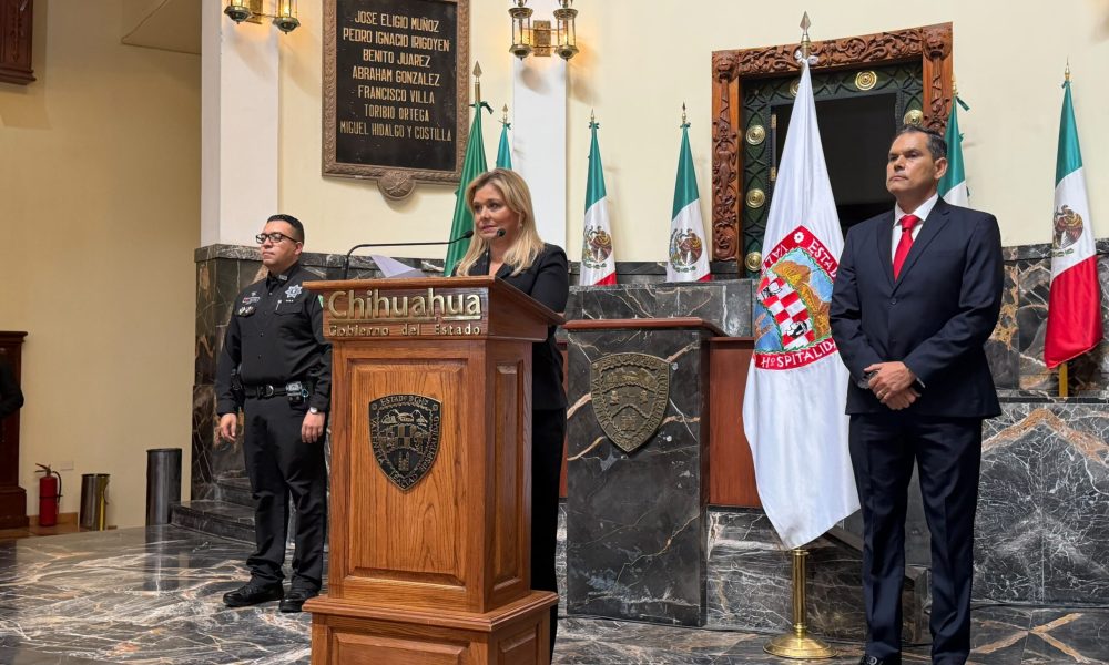 Maru Campos anuncia cambios en gabinete de seguridad y justicia