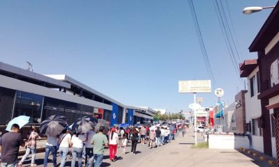 Trabajadores del IMSS protestan por falta de insumos y saturación en hospitales