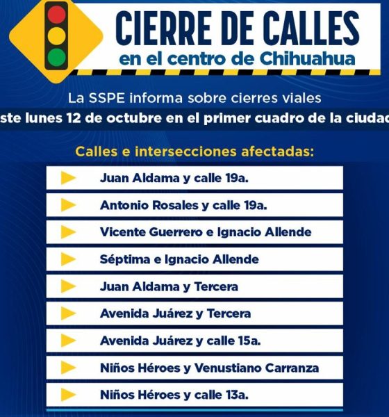 Exhortan a la población a buscar vías alternas ante cierres viales en el Centro