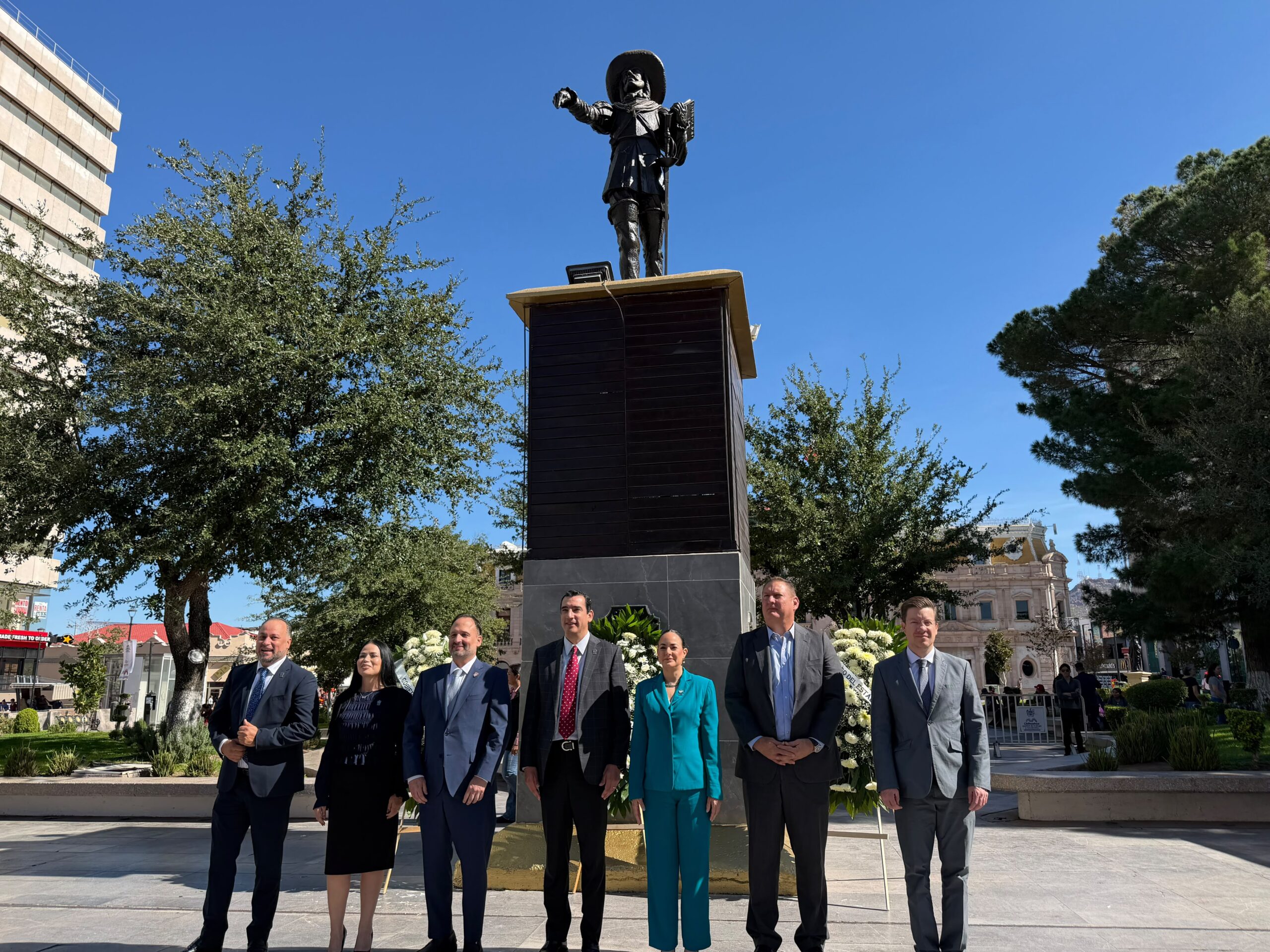Autoridades conmemoran 317 años de la fundación de Chihuahua