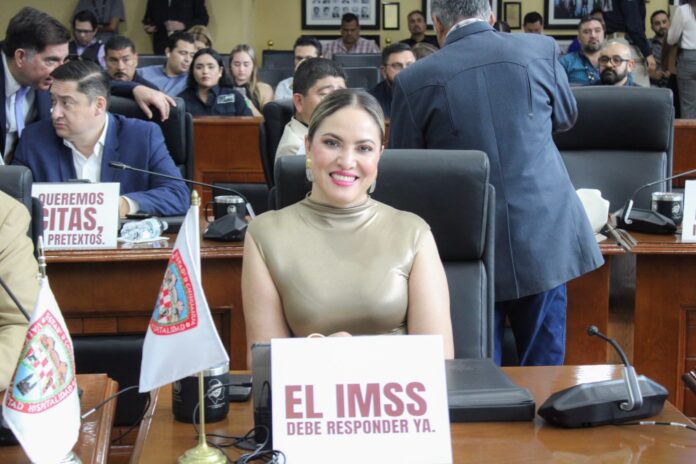 Exige Yesenia Reyes al Gobierno Federal atender la crisis del IMSS y garantizar medicamentos e insumos