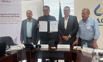 Incorpora Conagua al Distrito de Riego 090 con sede en Ojinaga al Programa Nacional de Tecnificación de Riego