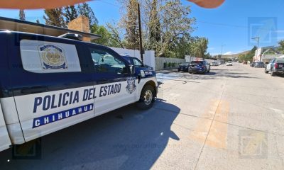 Movilizan a policías por reporte de presunta arma de fuego en secundaria de Villa Juárez
