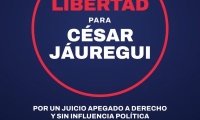 Convocan manifestación para exigir libertad de César Jáuregui