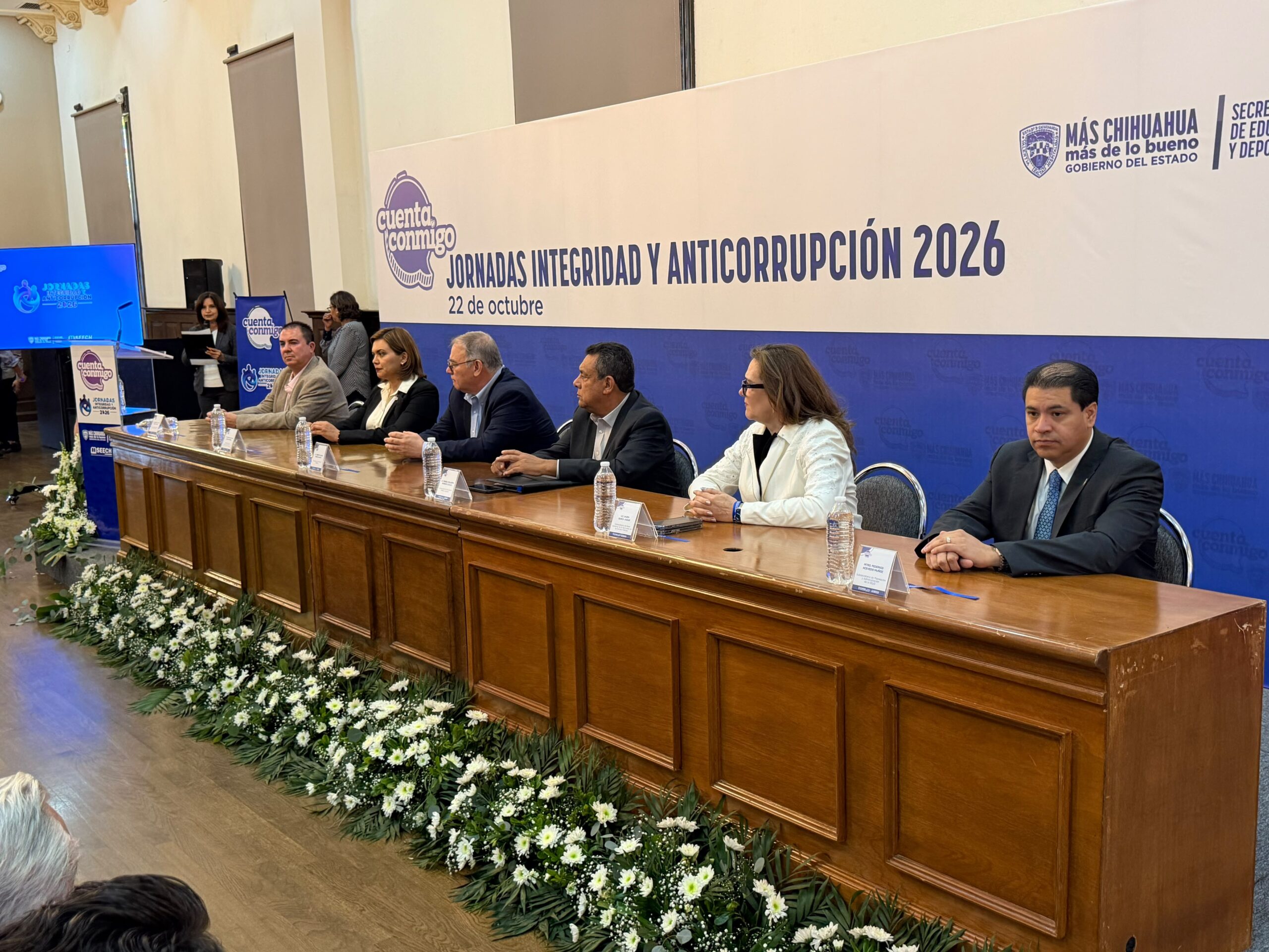 Jornadas de Integridad y Anticorrupción 2026 en Palacio de Gobierno