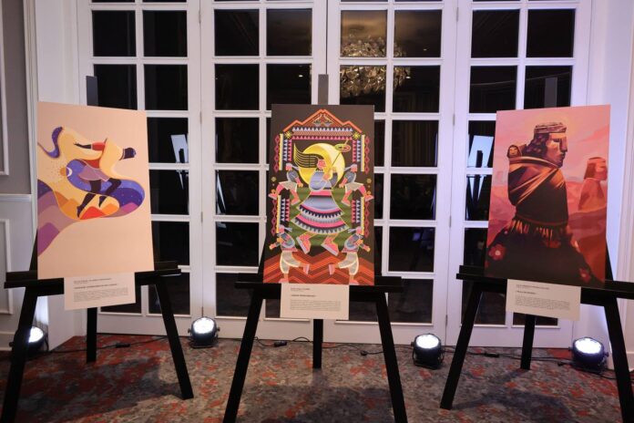 Reconoce René Chavira talento artístico inspirado en la cultura rarámuri durante premiación de Cu4tro Soles