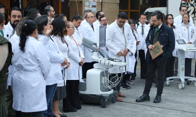IMSS distribuye equipos médicos; Chihuahua recibe electrocardiógrafo