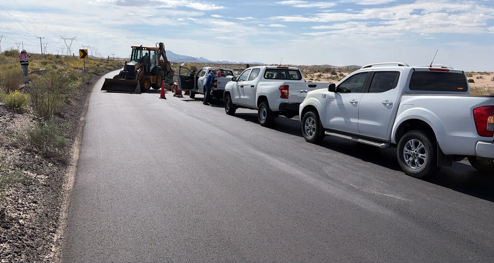 Restablecen circulación en carretera Chihuahua-Juárez tras revisión de pavimento